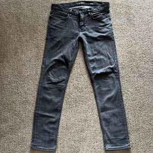 Banana Republic light Gray Traveler slim fit jeans 30x30